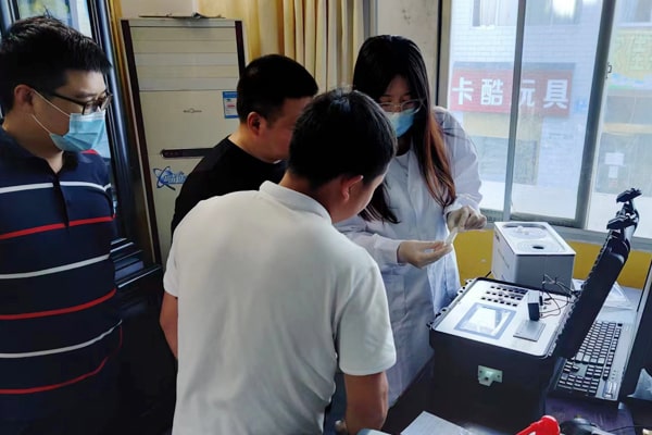 巴东县畜牧局采购多台高智能食品安全丝瓜视频IOS在线观看仪